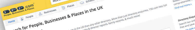 192.com Free UK Business Directory