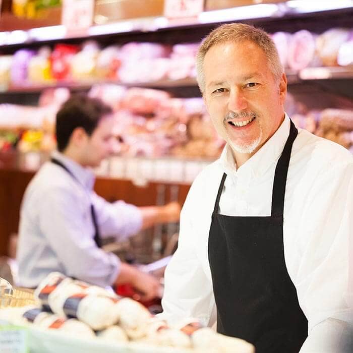 Business Loans for Butcher Shops - Butcher shop owner